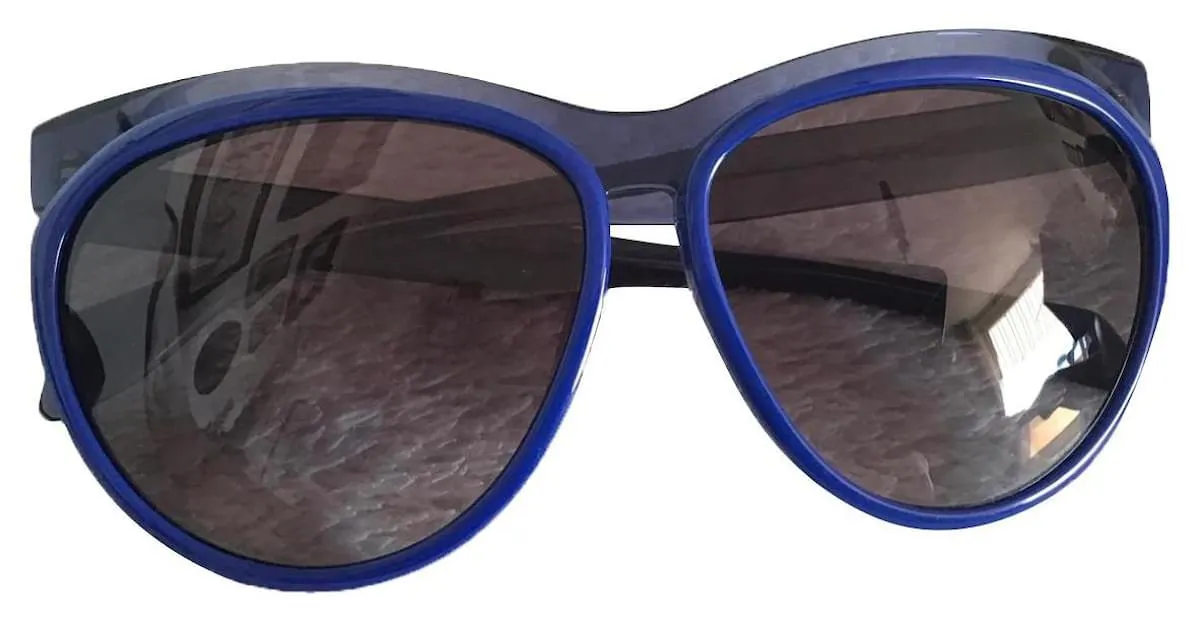 Alexander Mcqueen Lentes de sol Azul 