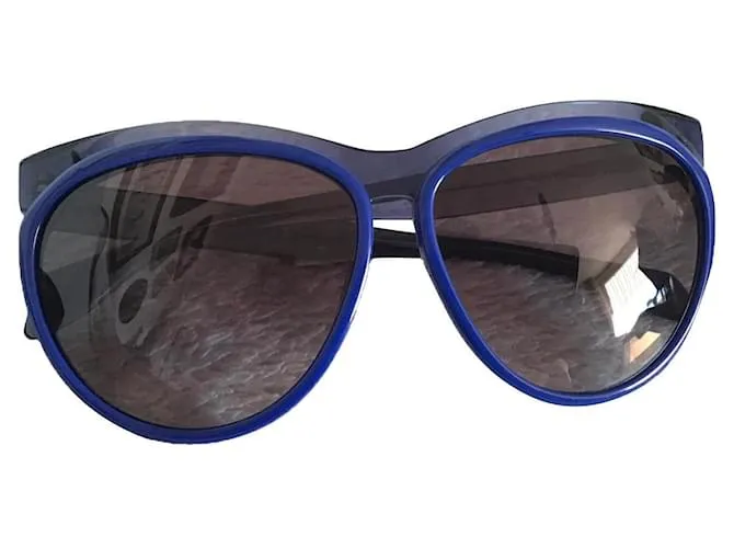 Alexander Mcqueen Lentes de sol Azul 