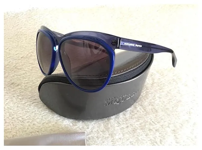 Alexander Mcqueen Lentes de sol Azul 