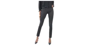 The row Vaqueros negros de corte slim - talla S 