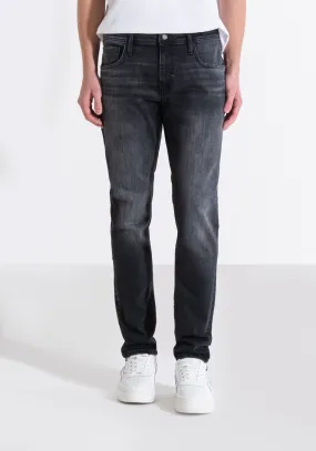 VAQUEROS COMFORT TAPERED FIT «KURT» EN TELA VAQUERA ELÁSTICA